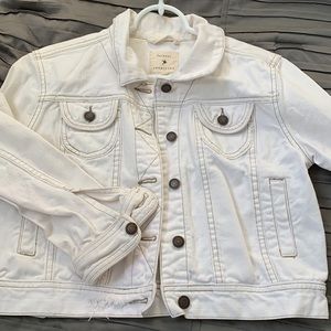 White denim jacket - Size L
